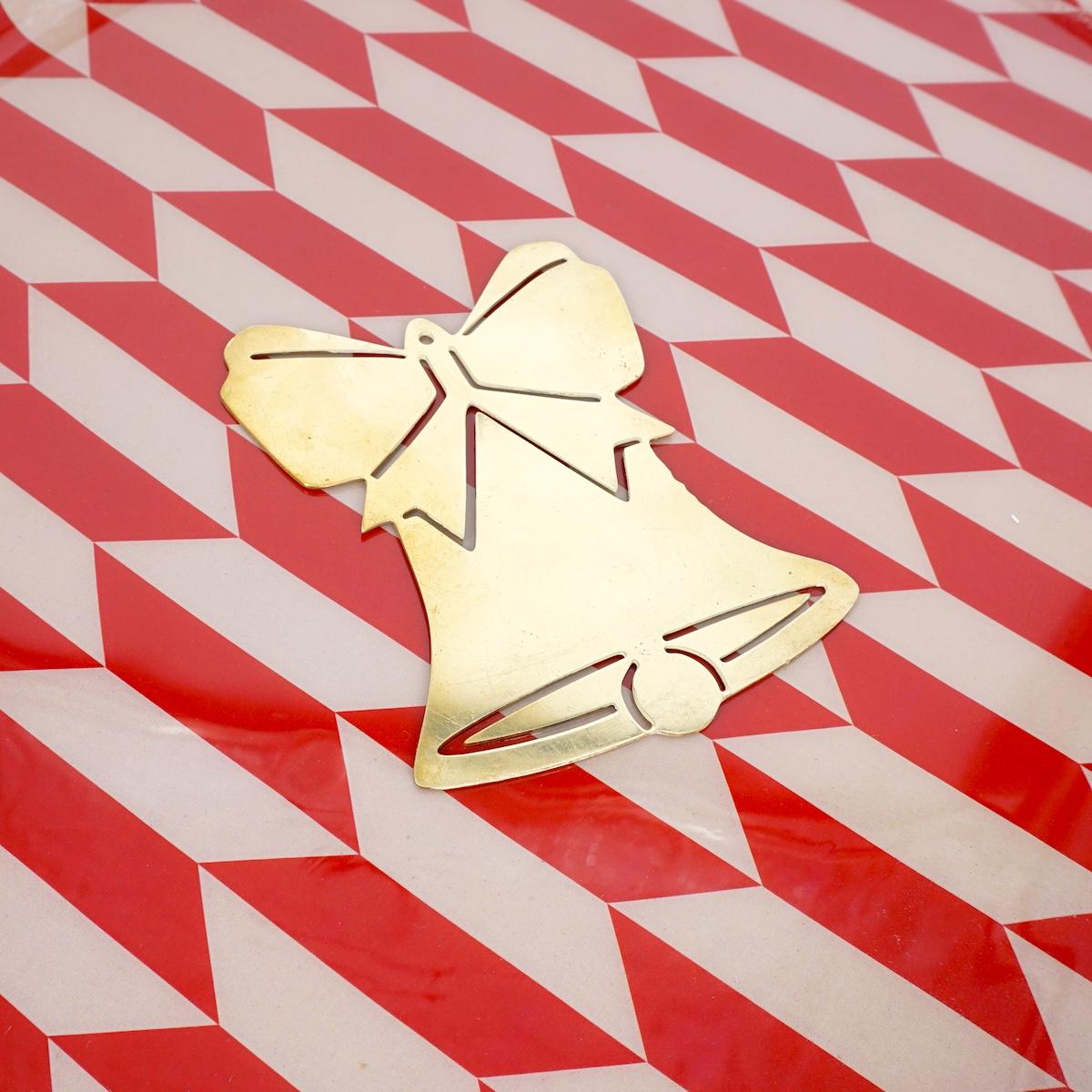 DECORAZIONE NATALIZIA CAMPANA NATALE - CAMPANA BERC