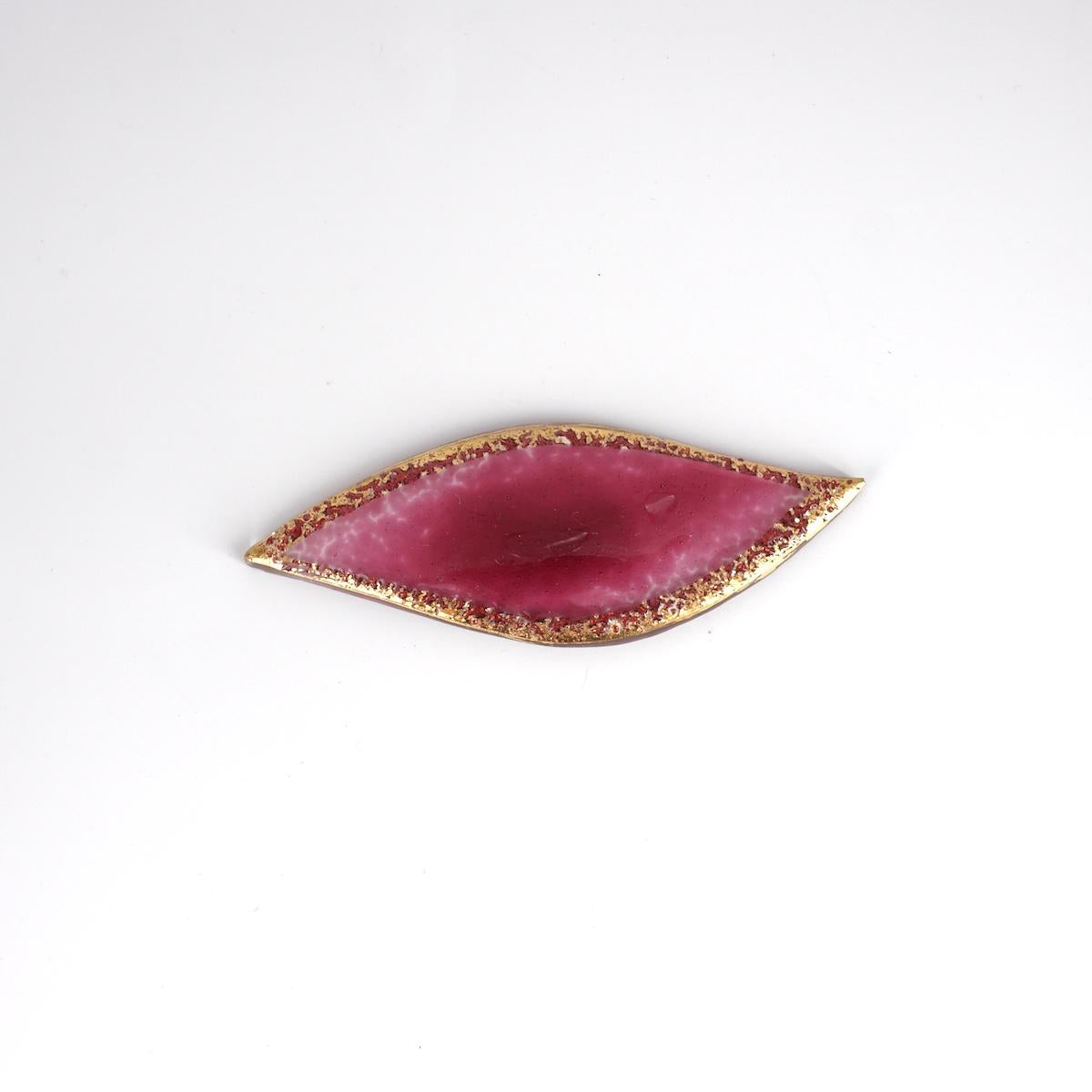 Poggiaposate FOGLIOLINA ciclamino