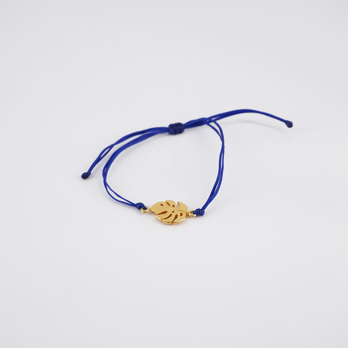 MONSTERA single-strand bracelet