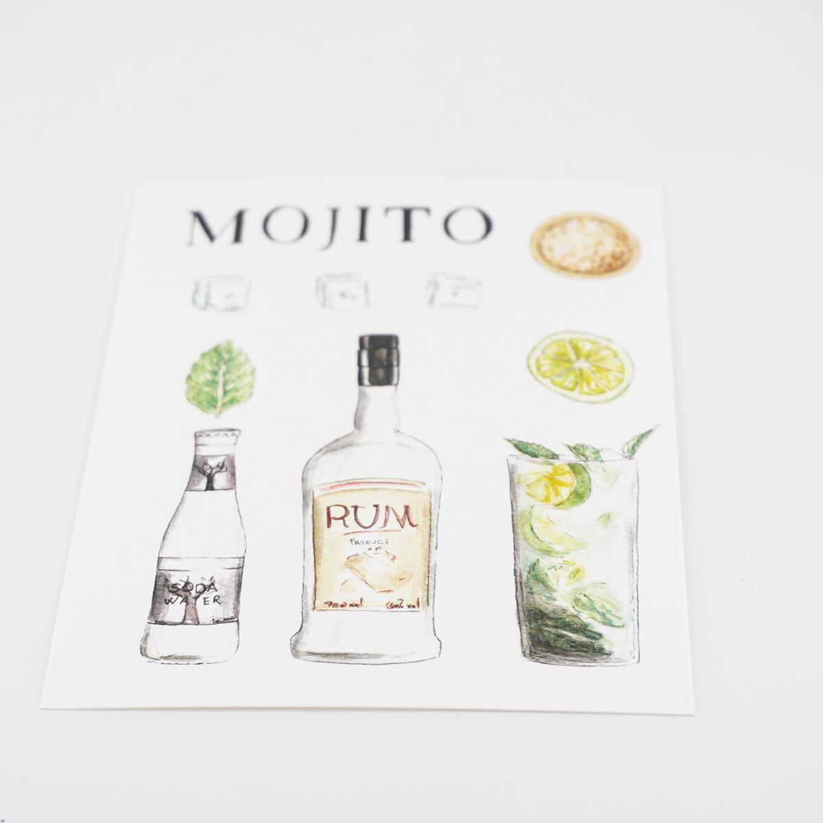 CATERINA BERTA CARTOLINA COCKTAILMOJITO