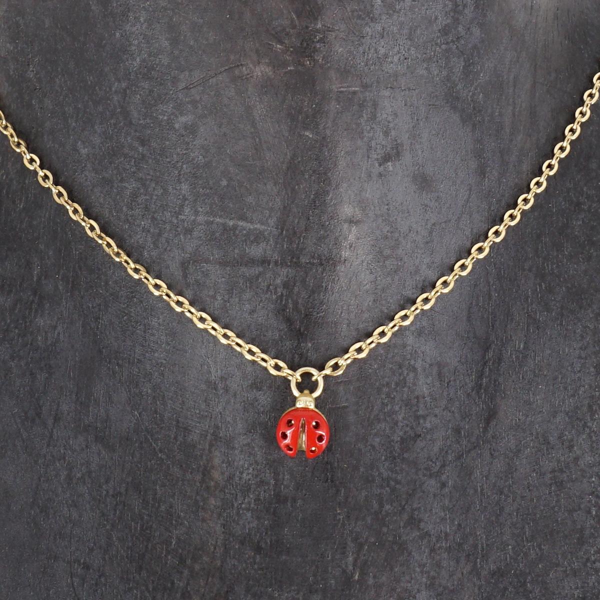 COLLANA COCCINELLA