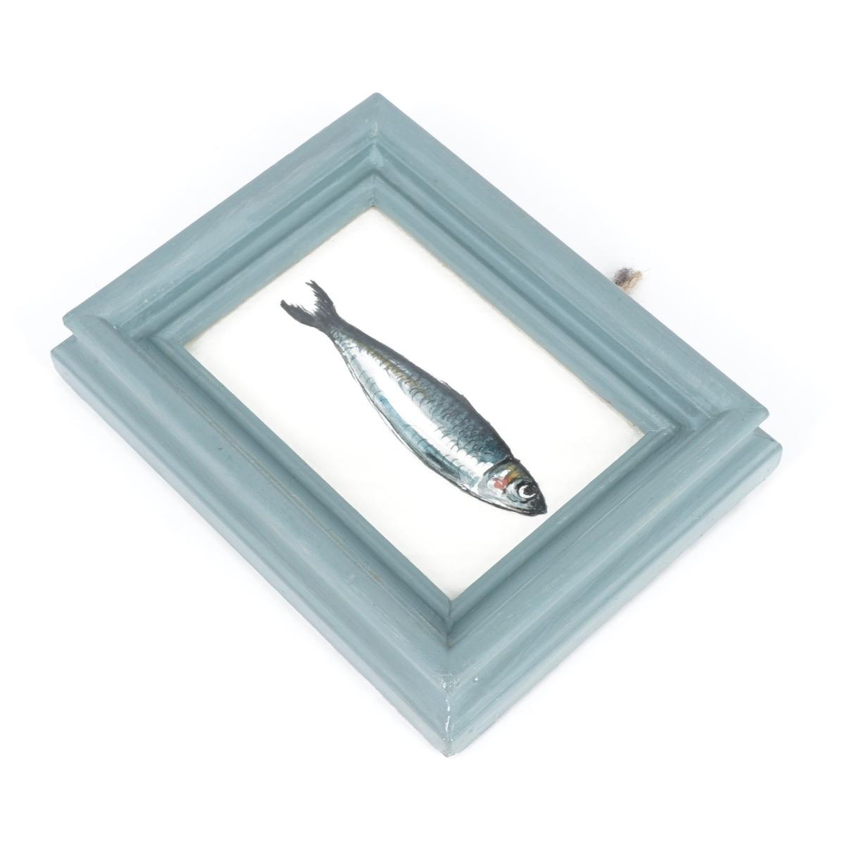 Quadretto SARDINA CORNICE RETTANGOLARE AZZURRA SARDINA CORNICE RETT AZZURRA CATERINA BERTA