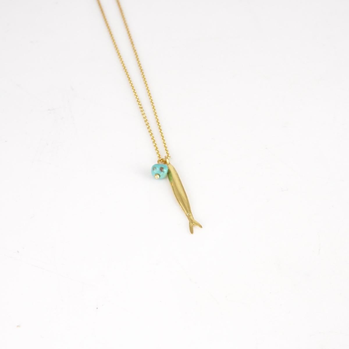 Collana ORO PESCE SARDINA