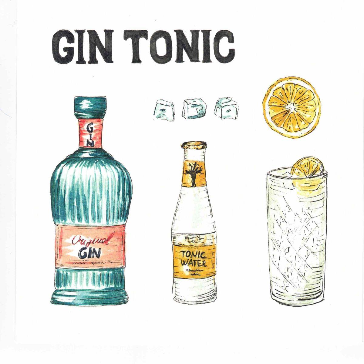 CATERINA BERTA STAMPA GIN TONIC