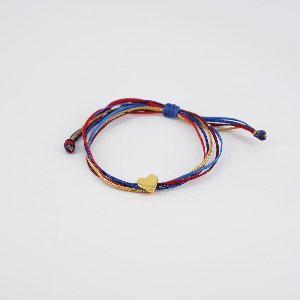 5-strand HEART bracelet