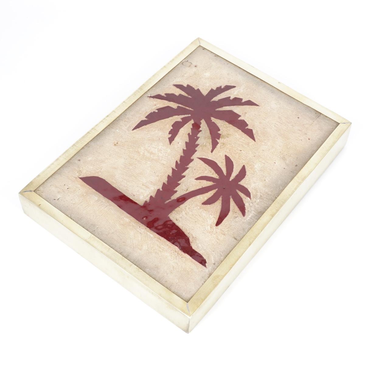 DECORAZIONE PALME BORDEAUX DECORAZIONE PALME BORDEAUX NICOLE