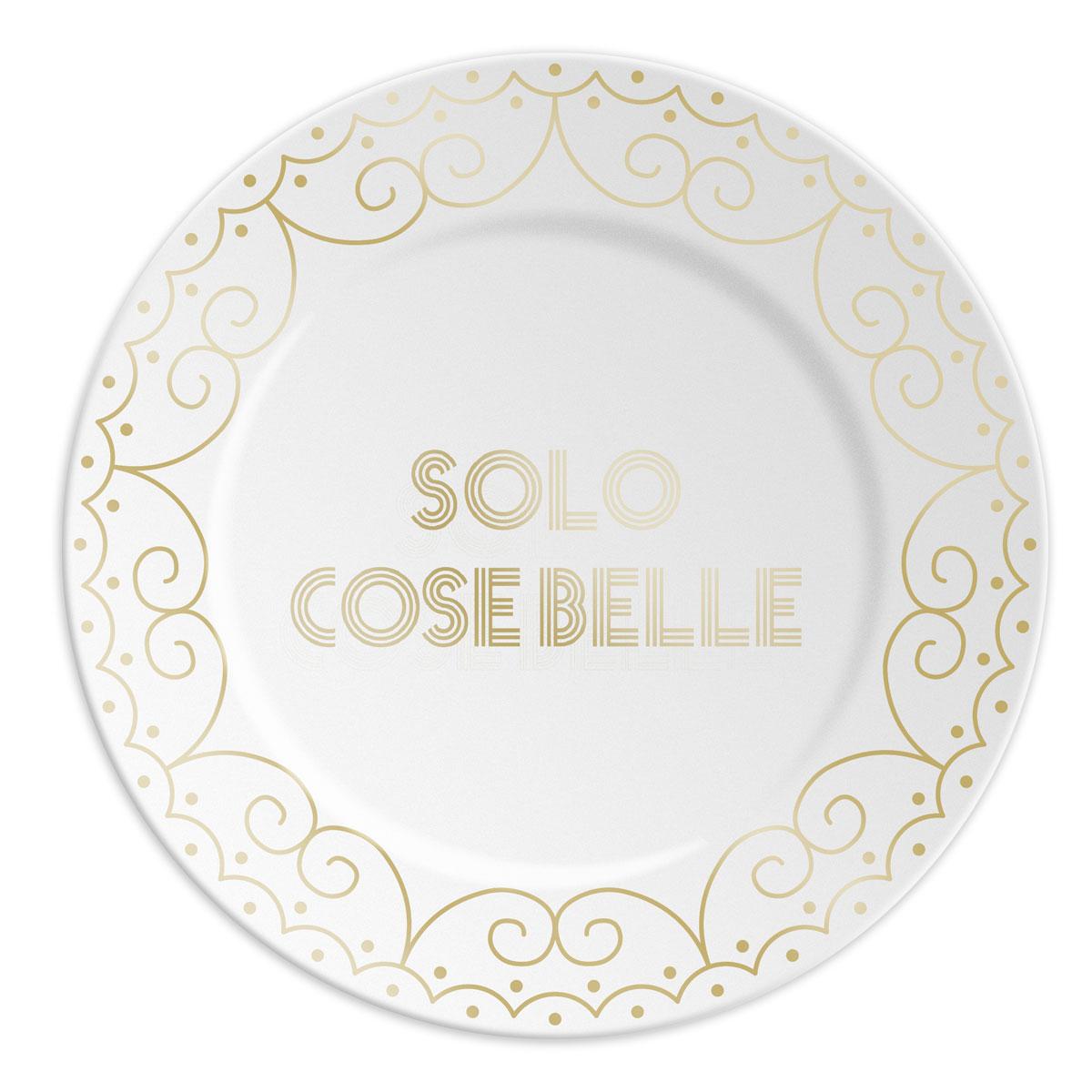 ONLY BEAUTIFUL THINGS gold saucer