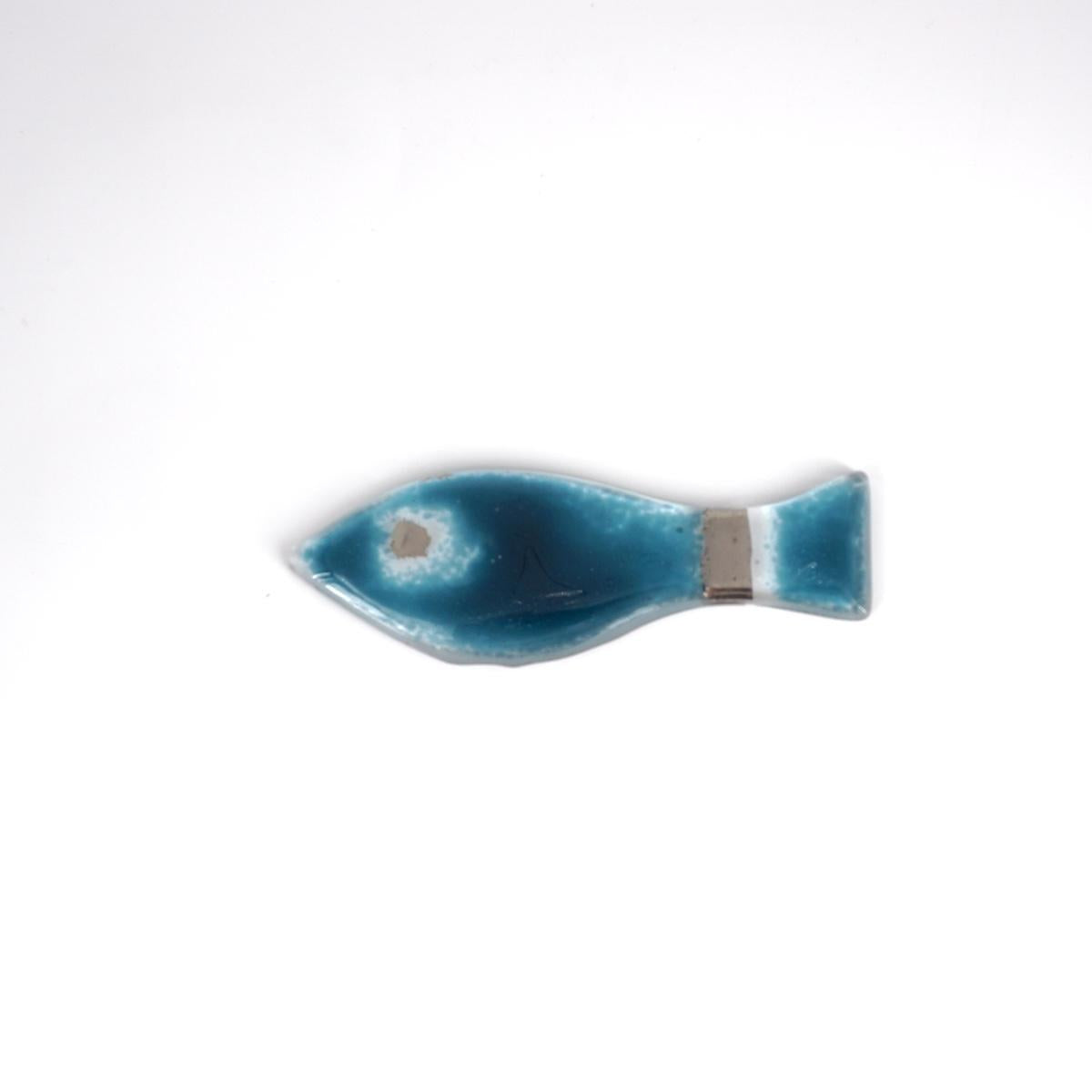 Poggiaposate PESCIOLINO blu notte