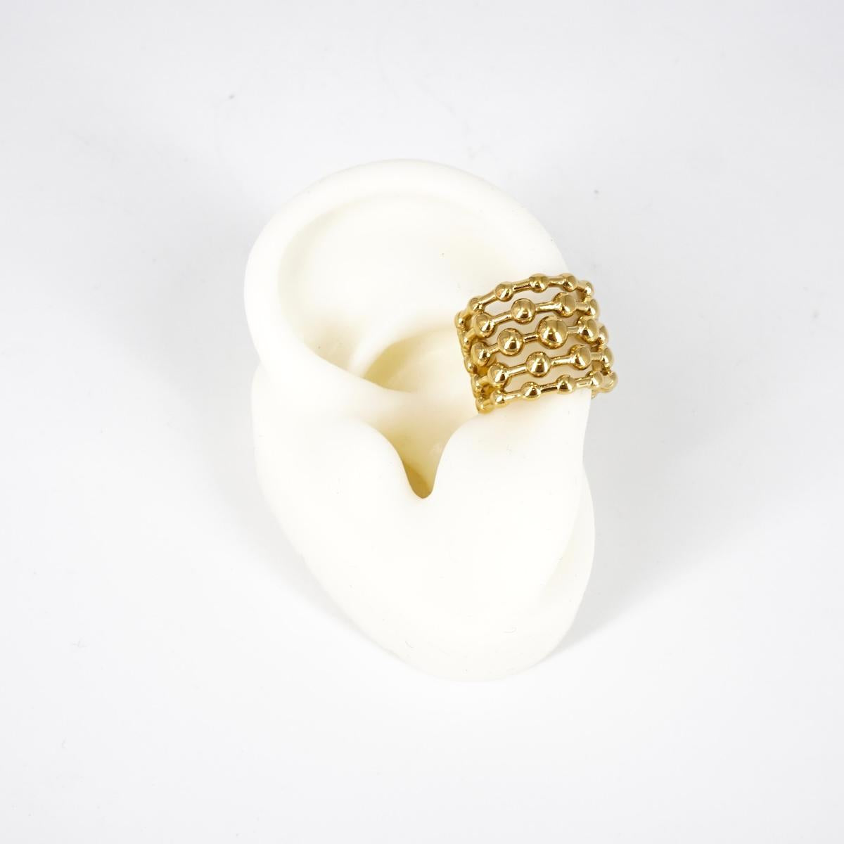 EARCUFF MULTIFILO PALLINI