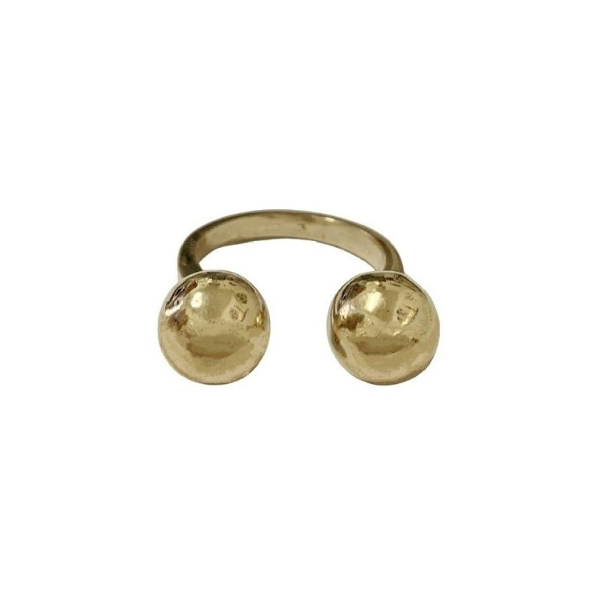 Anello due palline