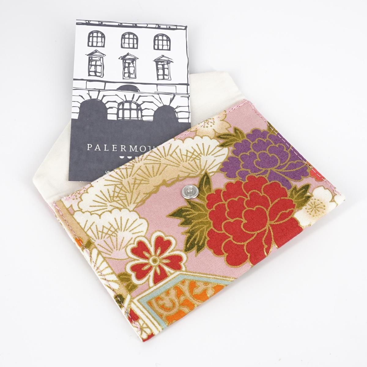 Portacarte FIORI ROSA