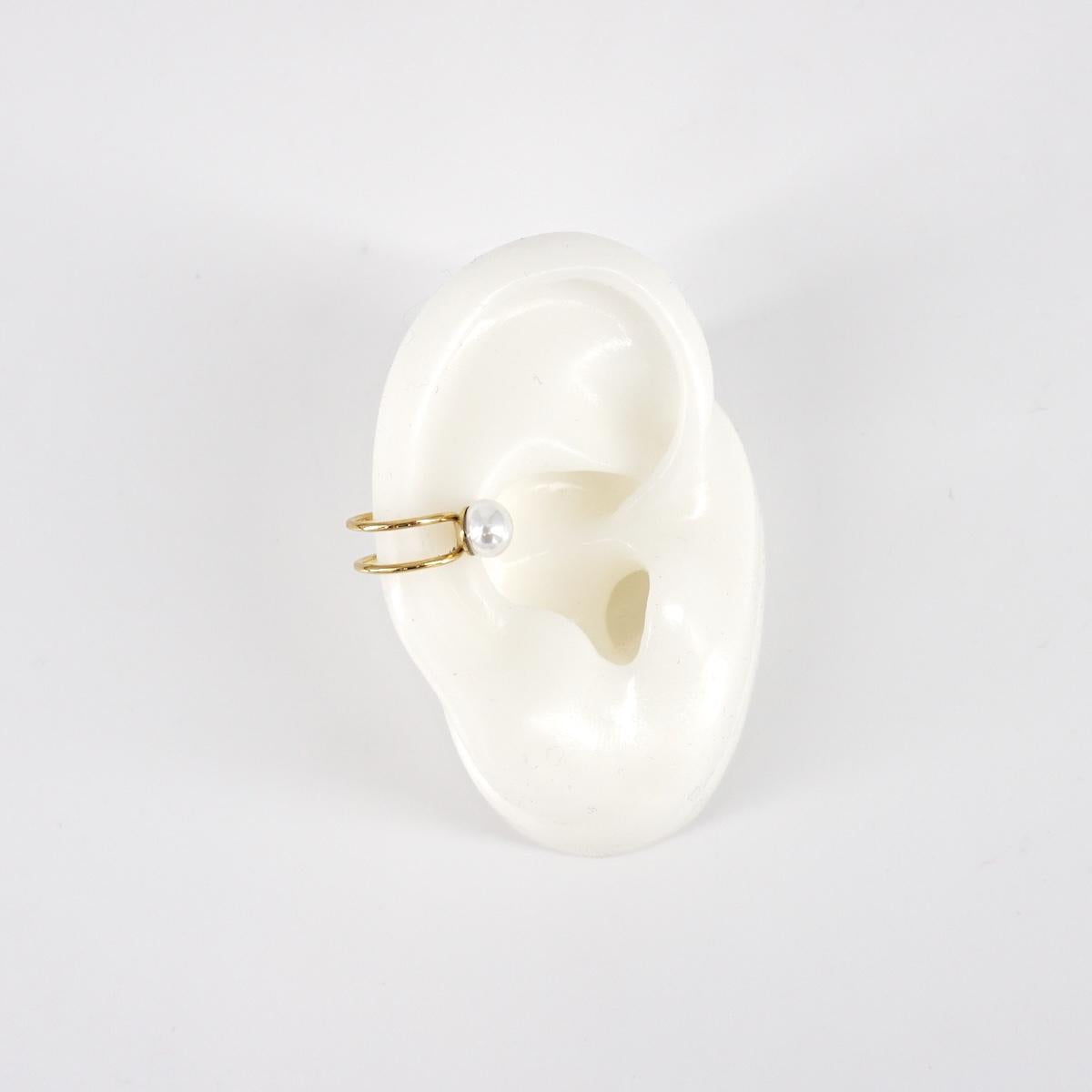 Earcuff doppio PERLA