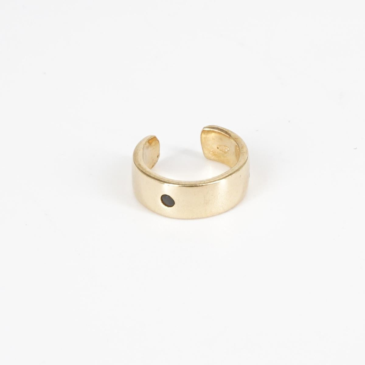 Earcuff pietra nero