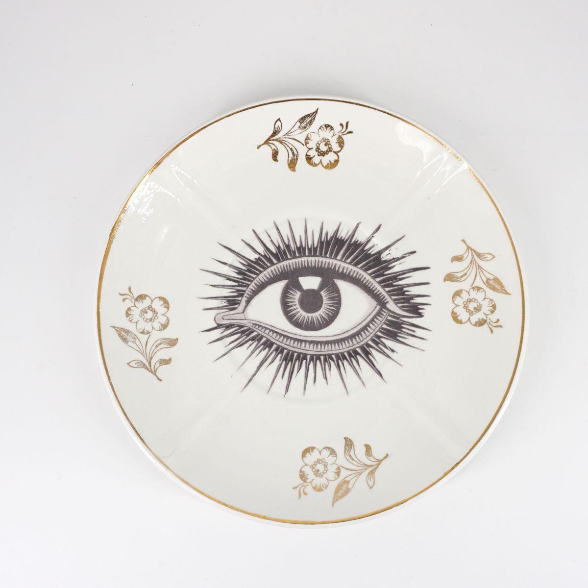 EYE tea plate