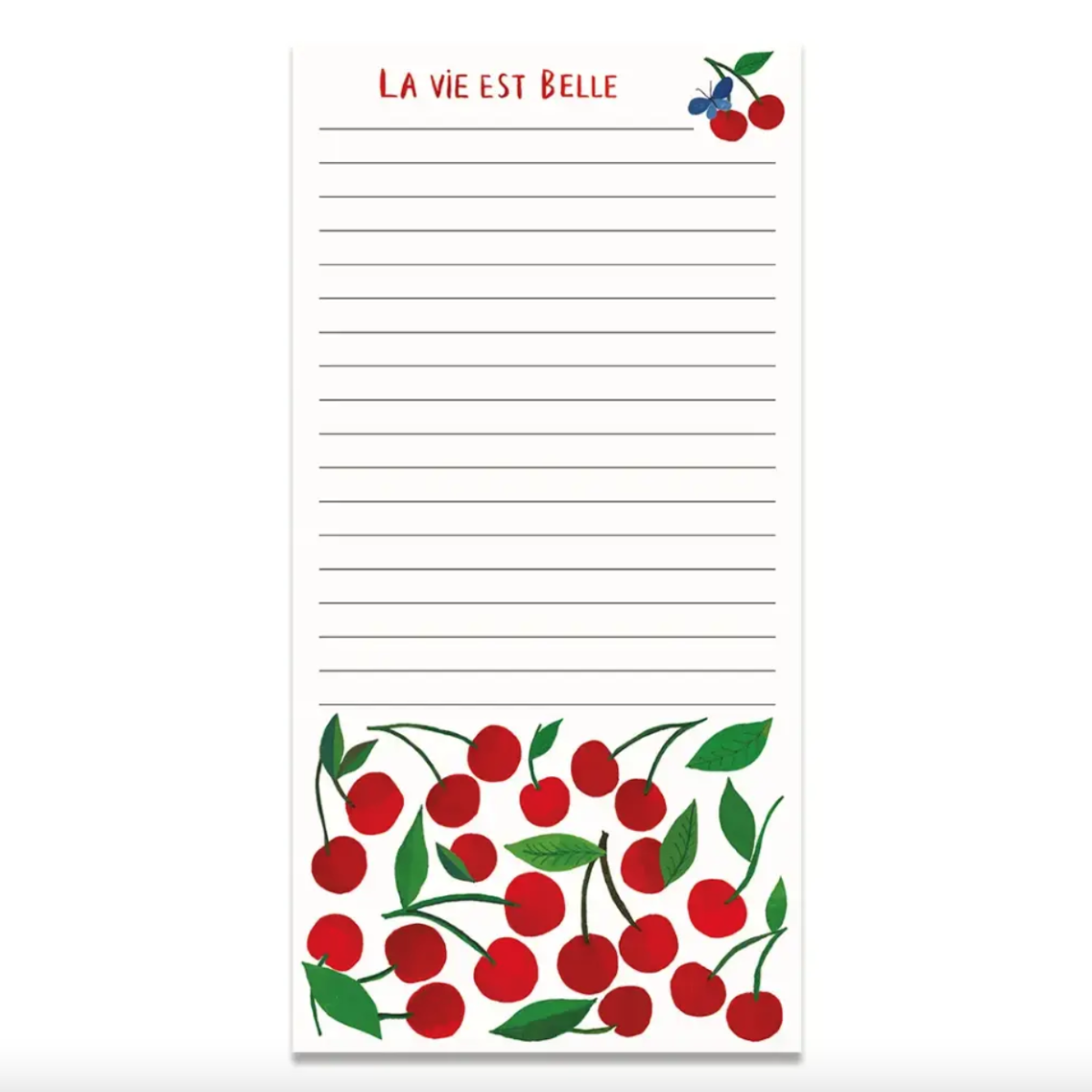 Bloc notes magnetico IL TEMPO DELLE CILIEGIE