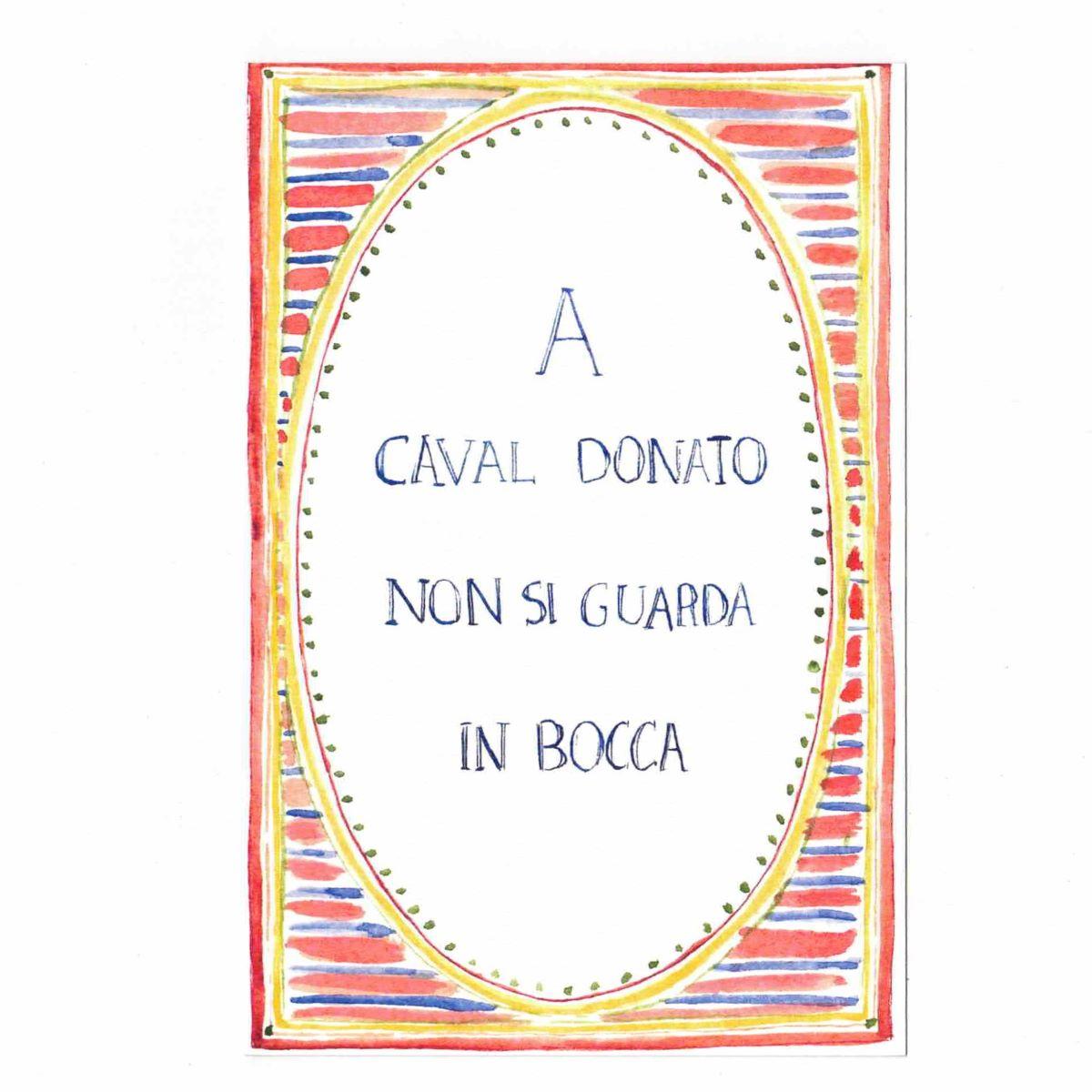 CATERINA BERTA CARTOLINA DETTIA CAVAL DONATO