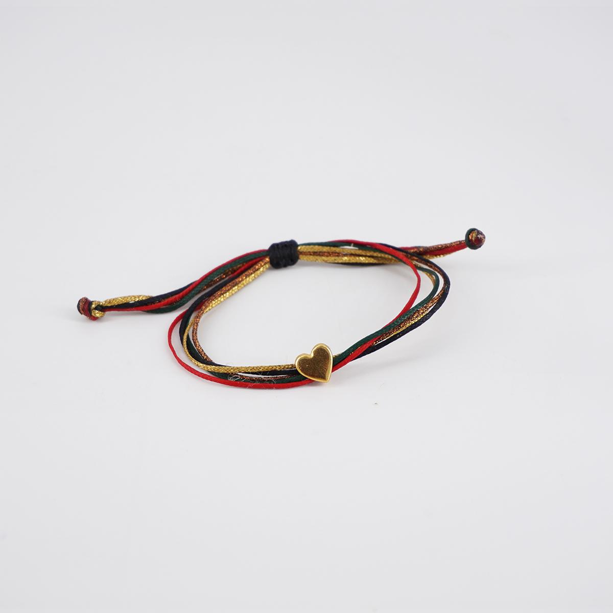 5-strand HEART bracelet