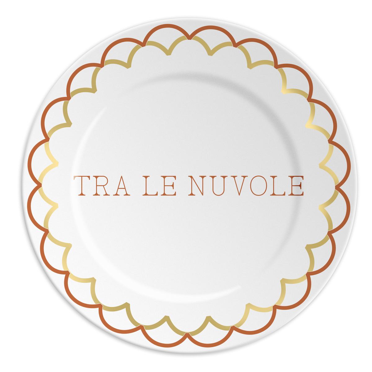 Piattino TRA LE NUVOLE