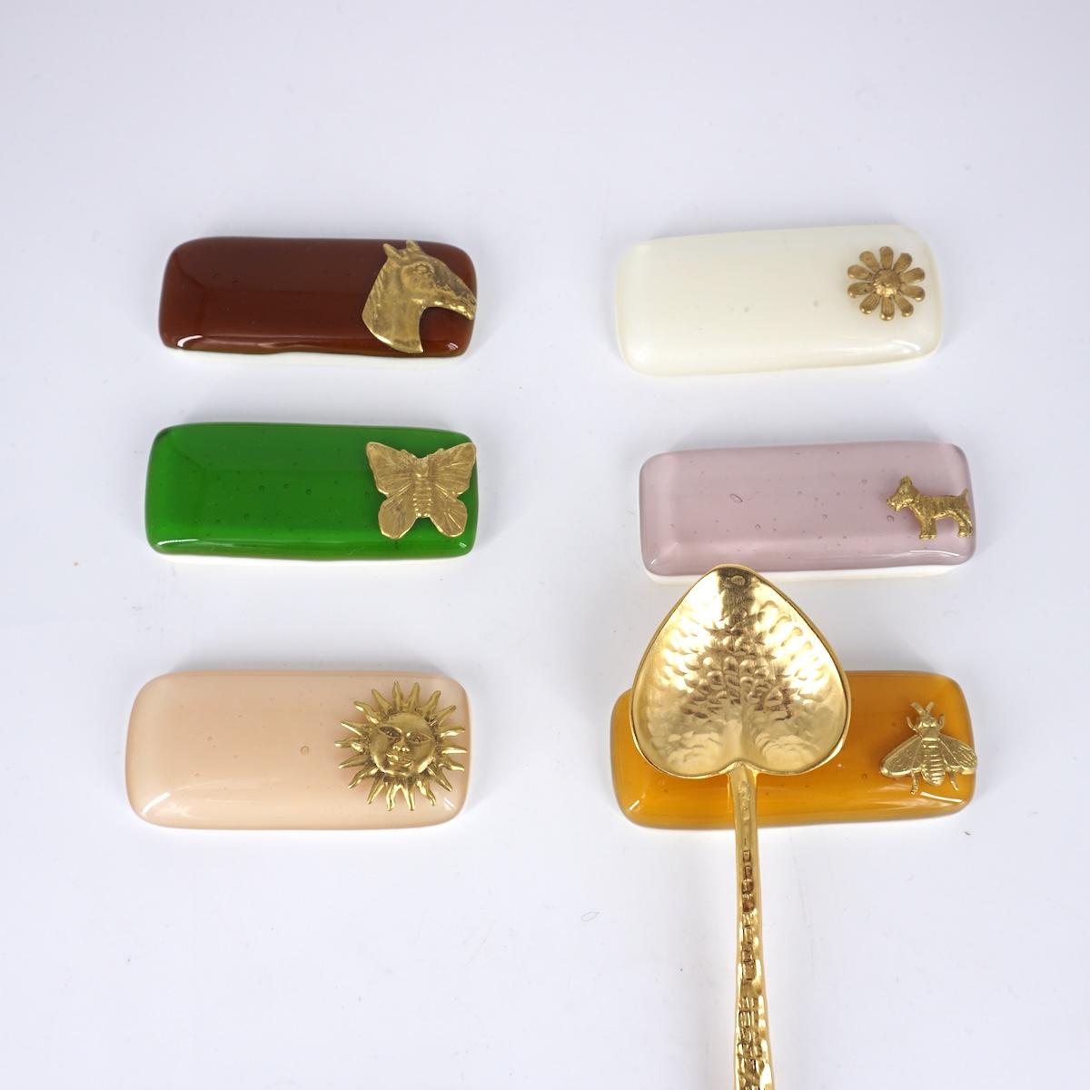 Lot de 6 repose-couverts MULTICOLORE ET CHARME