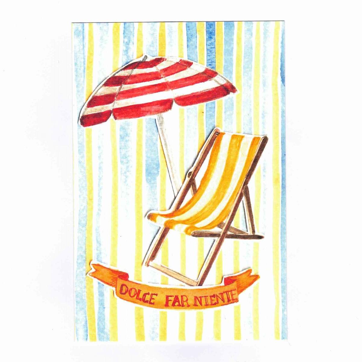 CARTOLINA DOLCE FAR NIENTE SFONDI CARTOLINA SFONDI DOLCE FAR NIENTE CATERINA BERTA