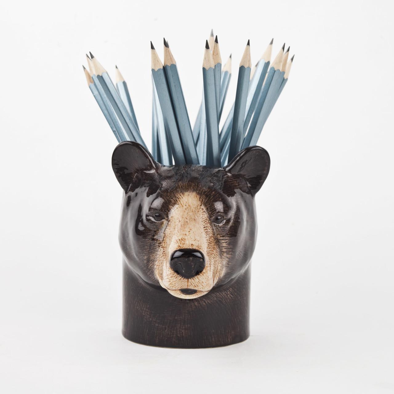 Porte-stylo OURS BRUN