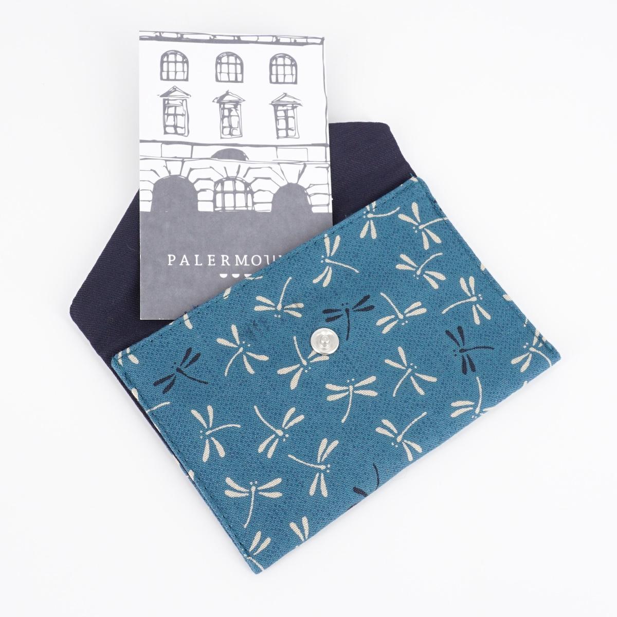 Portacarte LIBELLULE BLU