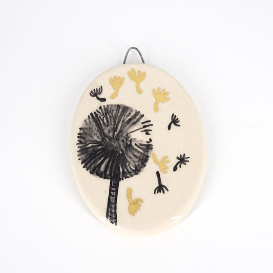 Ovalino SOFFIONE fondo bianco liscio