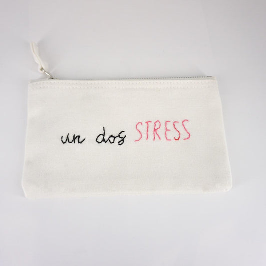 Piattina ricamata UN DOS STRESS