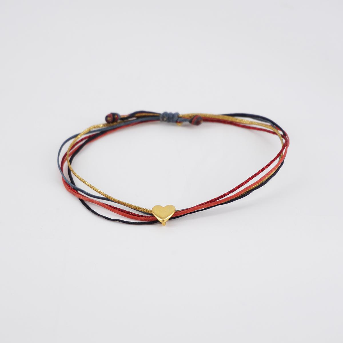 5-strand HEART bracelet