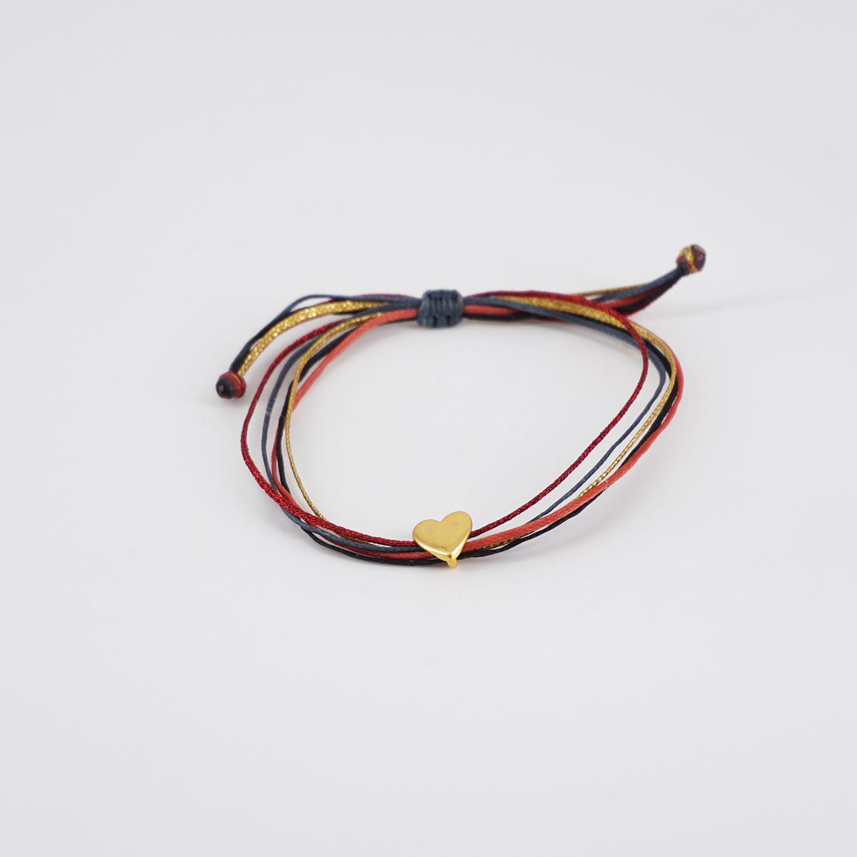5-strand HEART bracelet