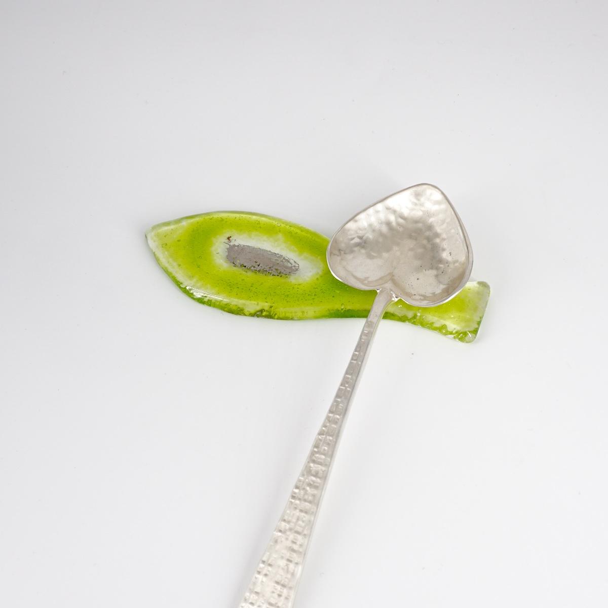 Poggiaposate PESCIOLINO verde lime