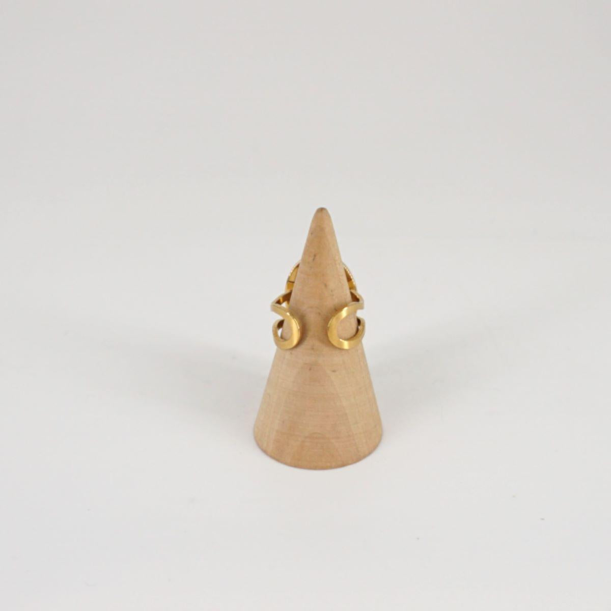 Anello ovale big Ciclamino