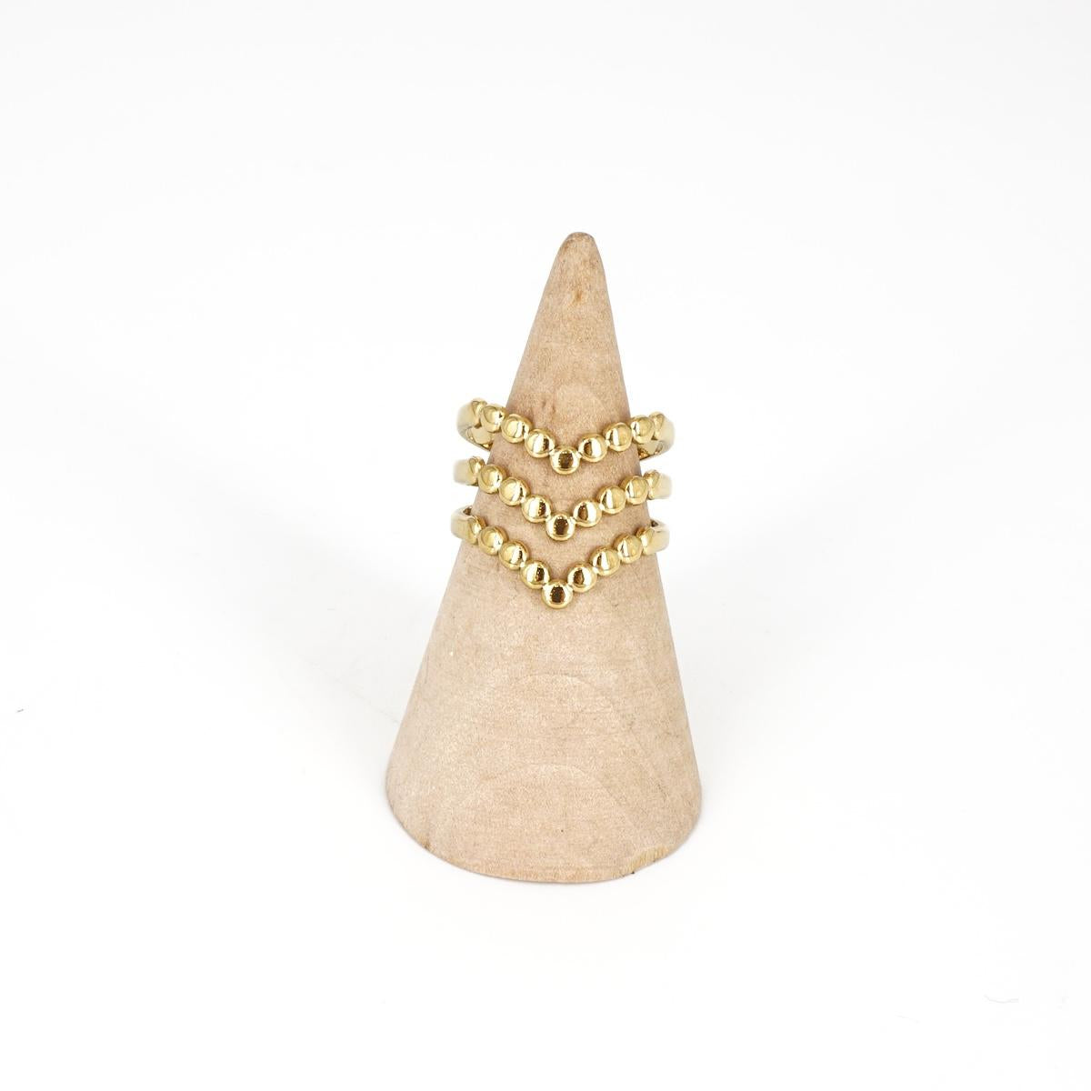 ANELLO TRE V PALLINI ANELLO TRE V PALLINI SOPHIE GIOIELLI