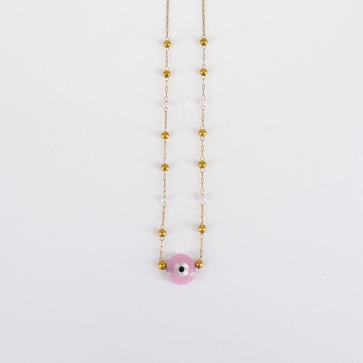 Collana OCCHIO ROSA