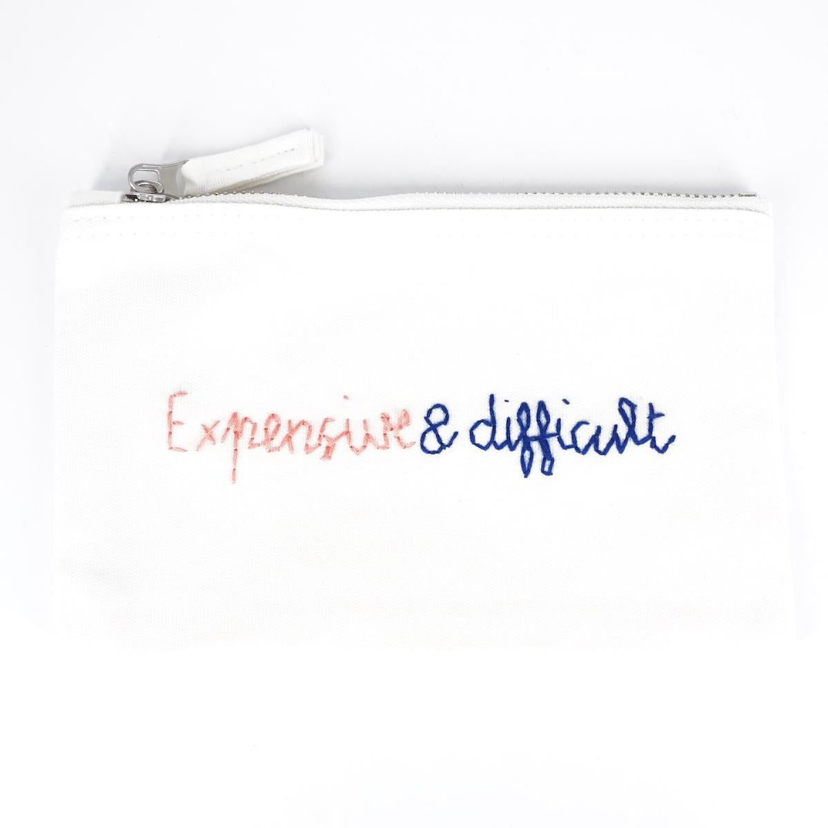 Piattina ricamata EXPENSIVE & DIFFICULT PIATTINA EXPENSIVE & DIFFICULT TERESA