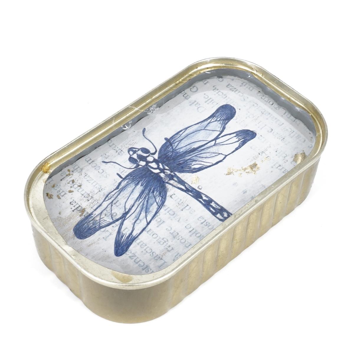 Latta di sgombro LIBELLULA orizzontale LATTA DI SGOMBRO LIBELLULA ORIZZONTALE ROSSANA MAGGI