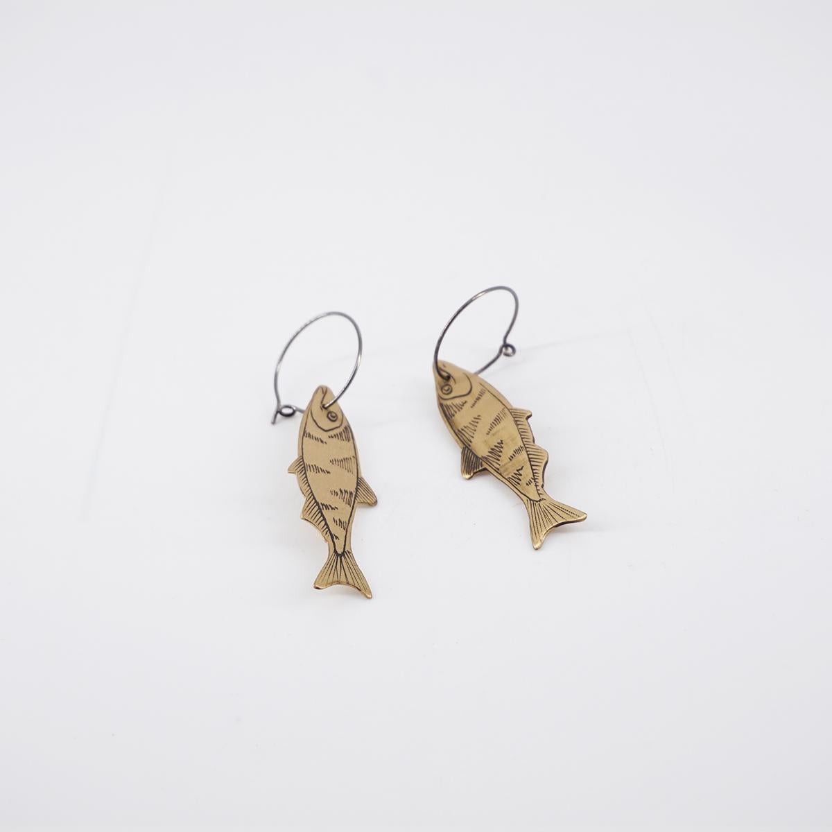 Orecchini PESCI OTTONE S ORECCHINI PESCI S OTTONE NEFELI