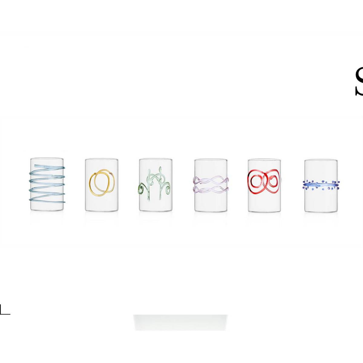 Liquor glass TWO CIRCLES