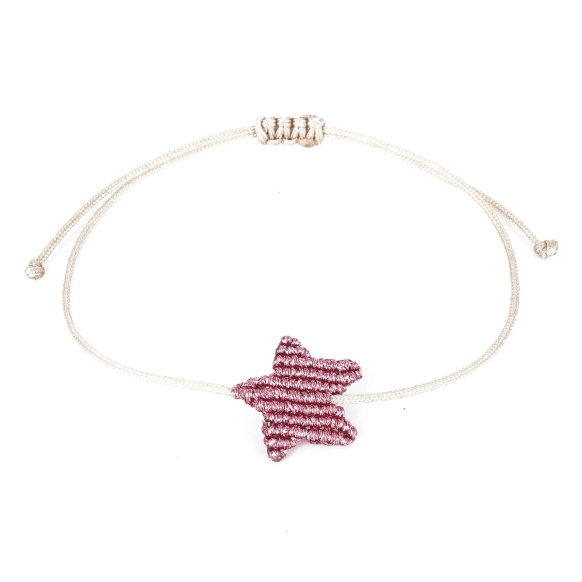 Braccialetto STELLA MINI rosa BRACCIALETTO MINI STELLA ROSA NOMADEA