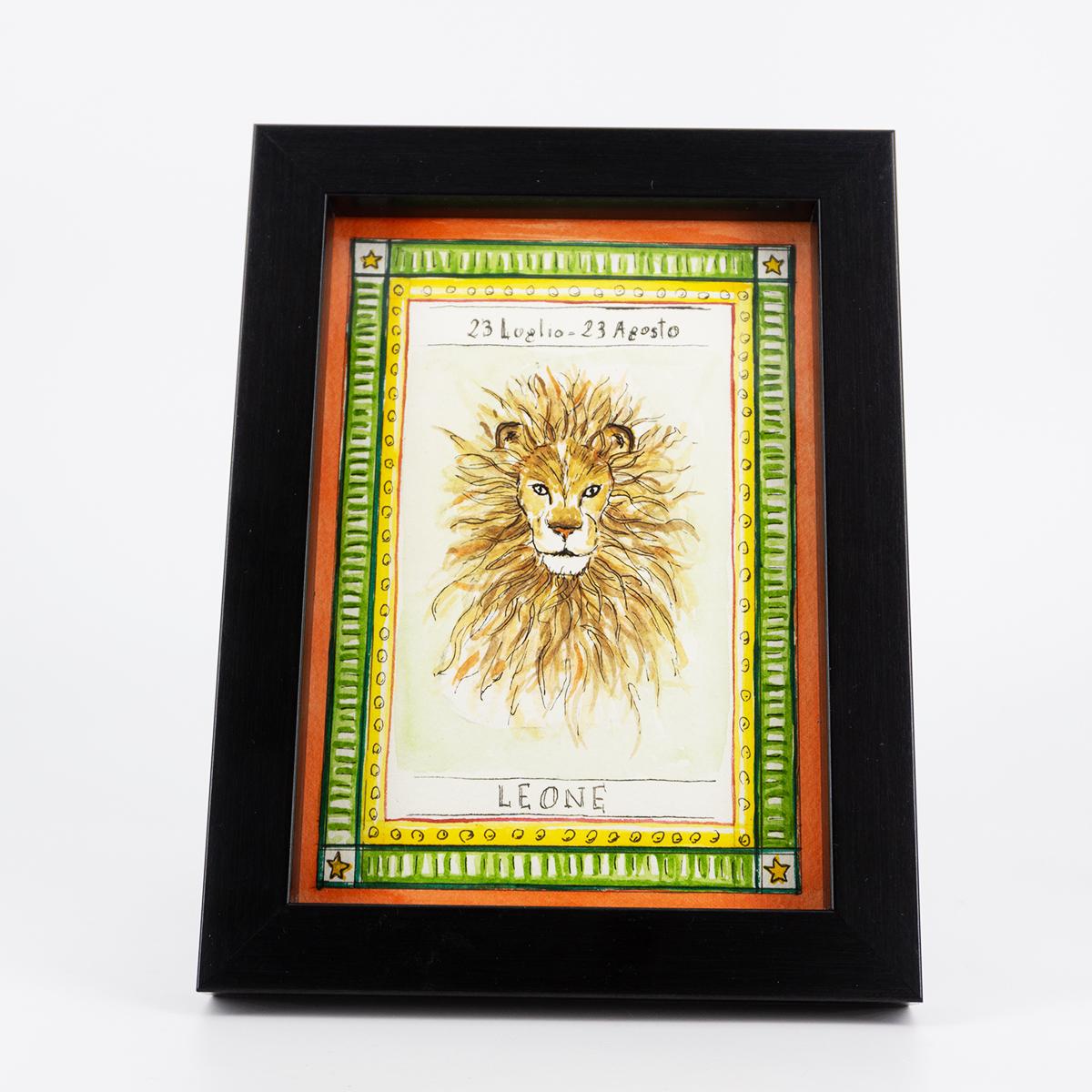 Quadretto zodiaco LEONE