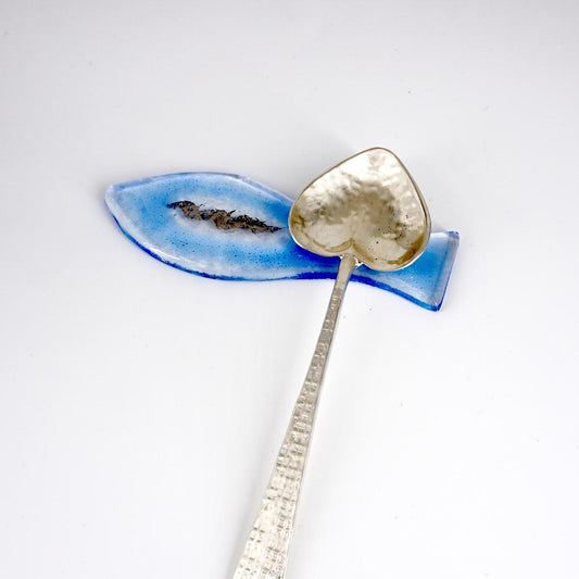 Poggiaposate PESCIOLINO blu oltremare