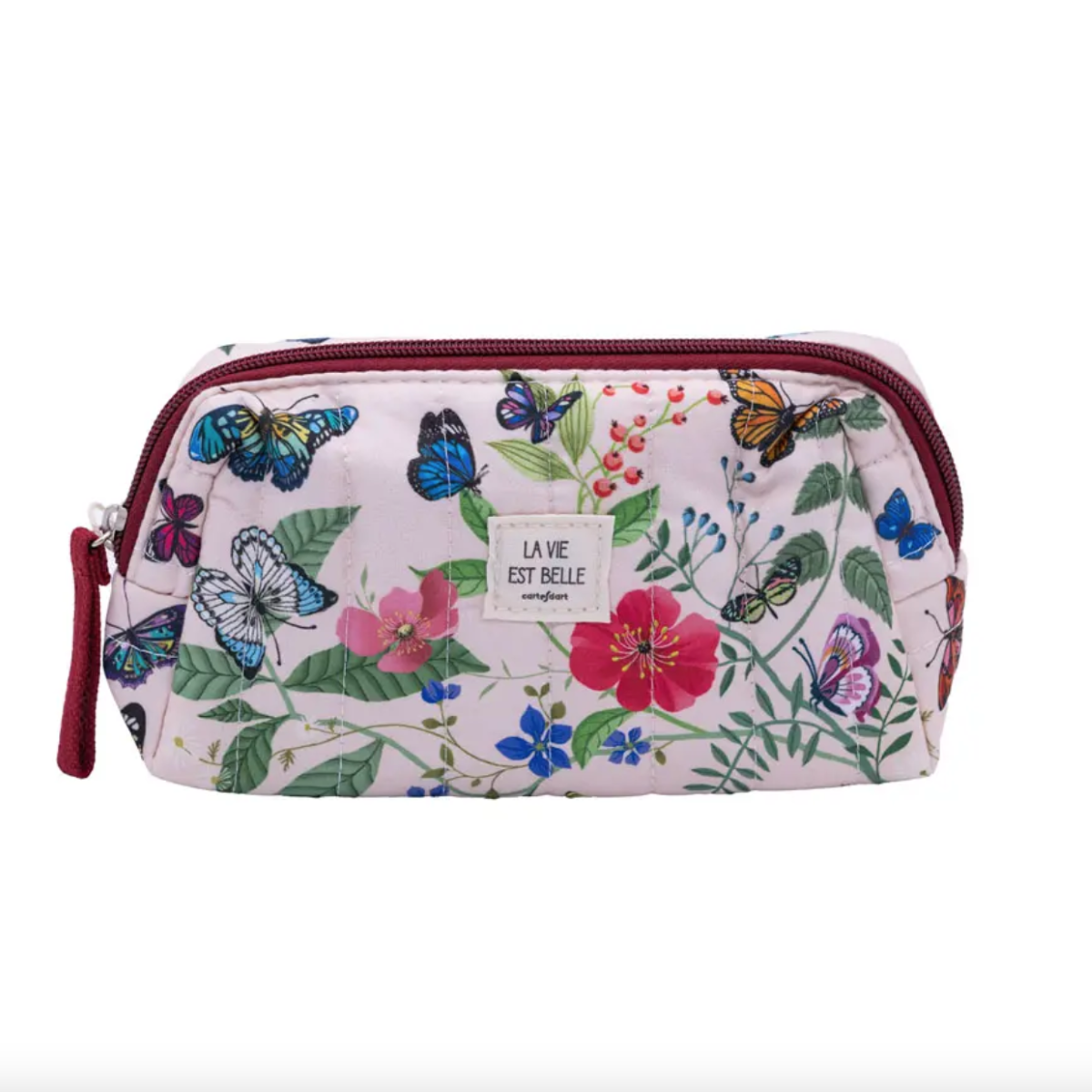 Trousse trapuntata FARFALLE E FIORI TROUSSE TRAPUNTATA FARFALLE E FIORI CARTESDART