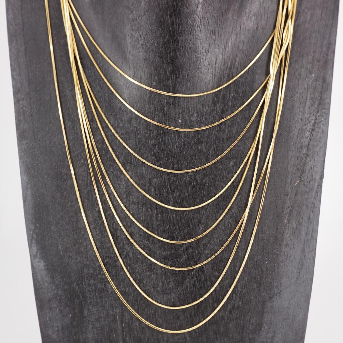 COLLANA CASCATA SNAKE