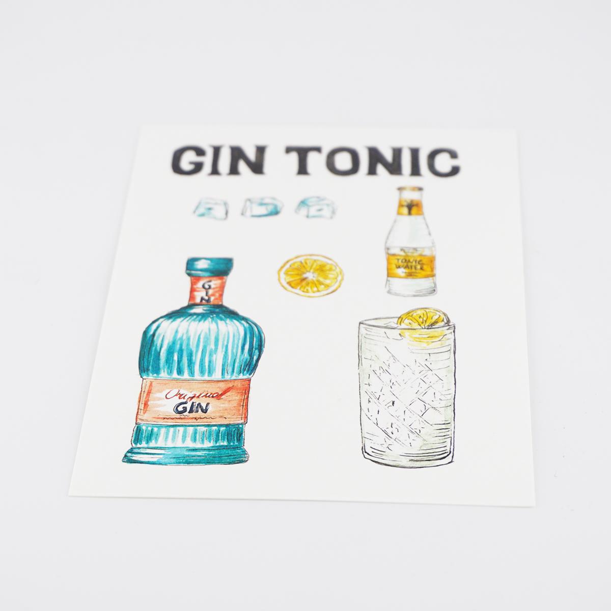 CATERINA BERTA CARTOLINA COCKTAILGIN TONIC