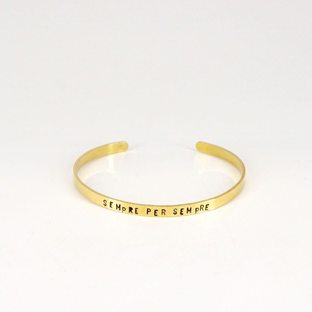 Bracciale sottile SEMPRE PER SEMPRE