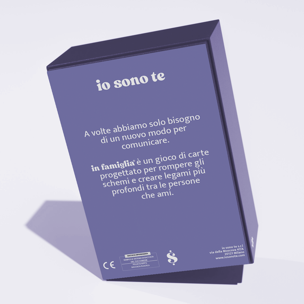 IO SONO TE CARTE IOSONOTEFAMIGLIA