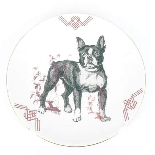 Piatto tè BULLDOG FRANCESE PIATTO TÈ BULLDOG FRANCESE BOLDISH