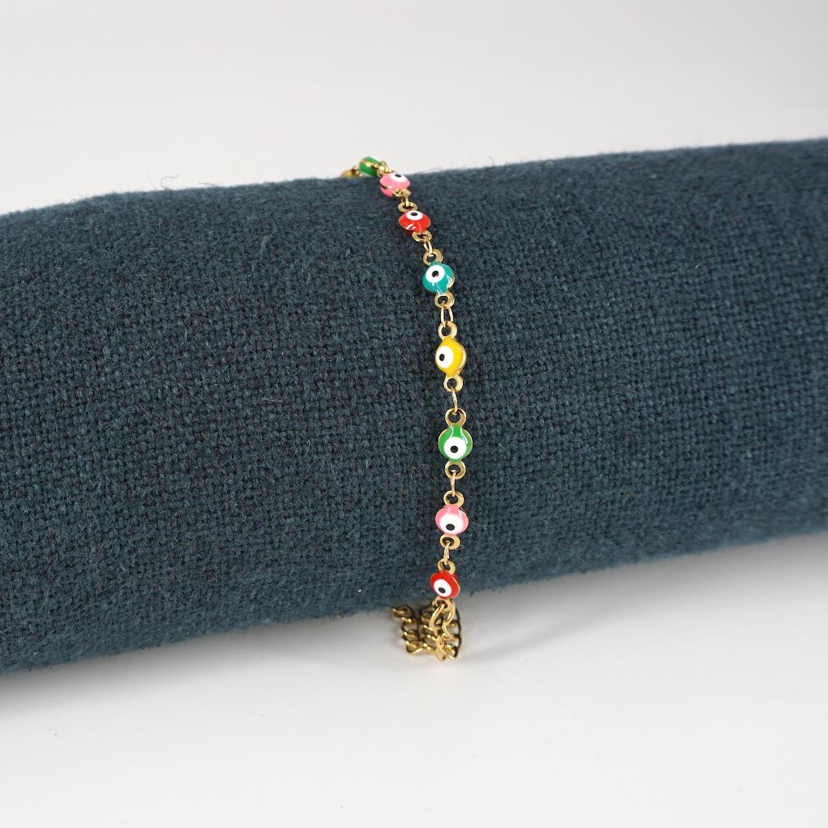 BRACCIALE OCCHIETTI SMALL MULTICOLOR