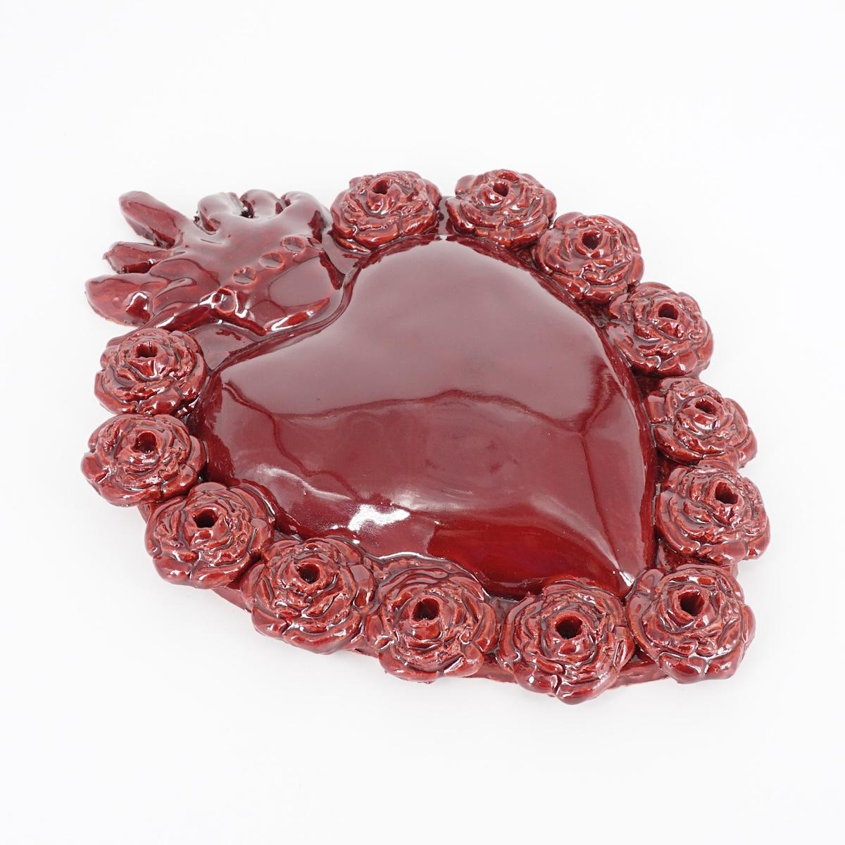Exvoto large ROSE bordeaux EXVOTO LARGE ROSE BORDEAUX FRATANTONI