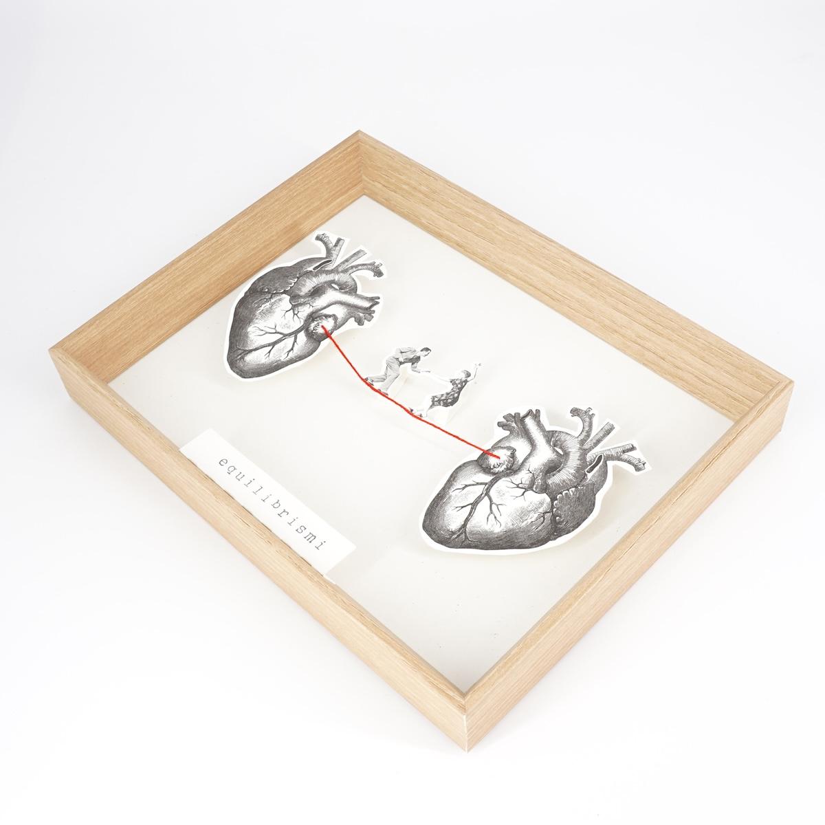 Equilibrismo bamboo cuore e cuore BALLERINI